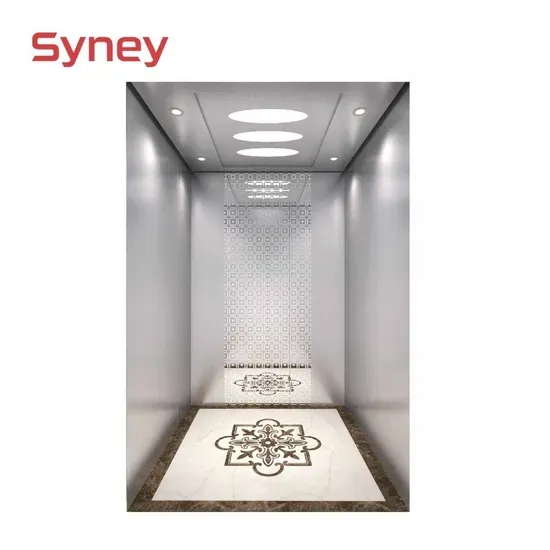 Sydney VVVF Control Residential Lifts Passenger Elevator with Machine Room