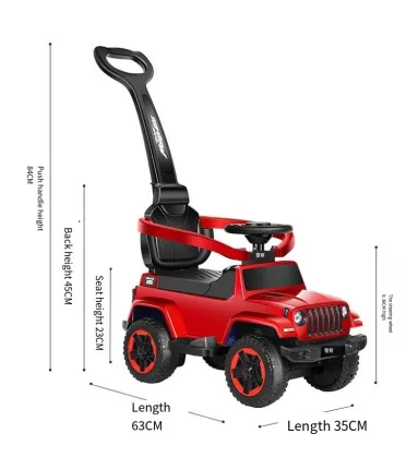 Factory Wholesale: 3 in 1 PP Kids Swing Car/Twist Car/Stroller with Push Bar - Cheap Price