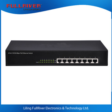 IP Camera use 10/100M 802.3af Network 8 Port POE Switch poe Injector