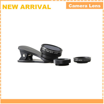 3 in 1 wide angle zoom lens phone camera lens for mobile phone