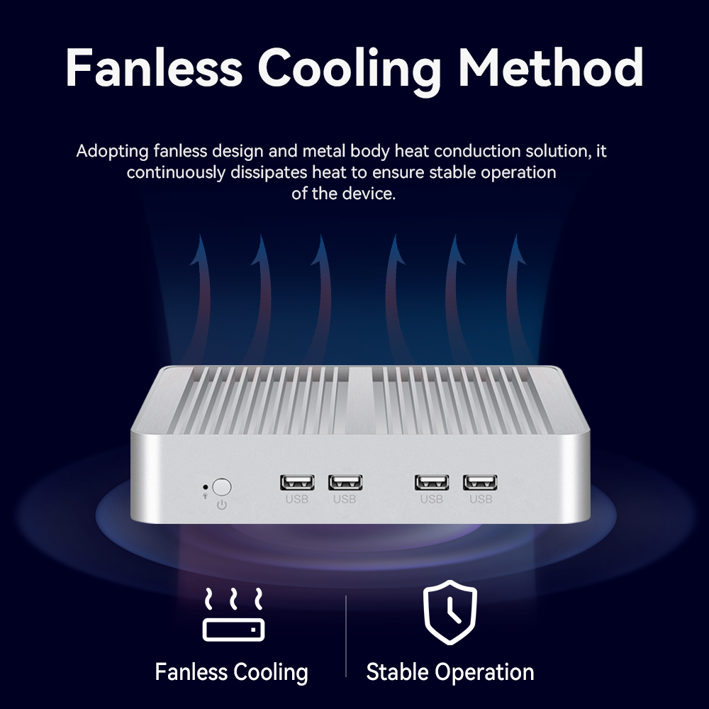 X26w 2 LAN 2COM Industrial Fanless PC