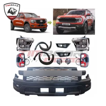 Ford Ranger T9 Upgrade Kits: Raptor Style Body Kits for 2022-2023