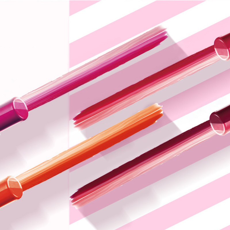 Fashion three color single lipstick
