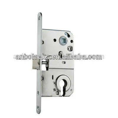 Zinc alloy handle sliding door lock for wooden door