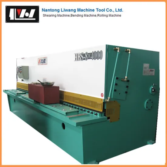 QC12Y-6X2500 hydraulic shearing machine