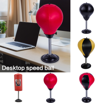China Golden Supplier: High-Quality Punching Balls Made of PU Leather, Ideal for Boxing Training on Desktop or Freestanding