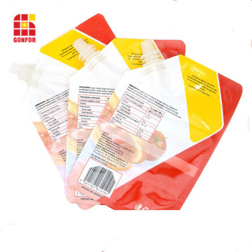 Sachet de bouteille en plastique de sauce tomate ketchup