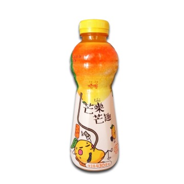 Private Label 430ml Fruit Juice Drink with pulp in PET bottle