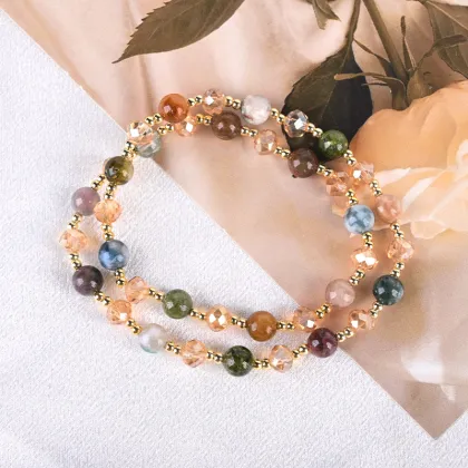 Tourmaline Bead Bracelet Fashion Jewelry