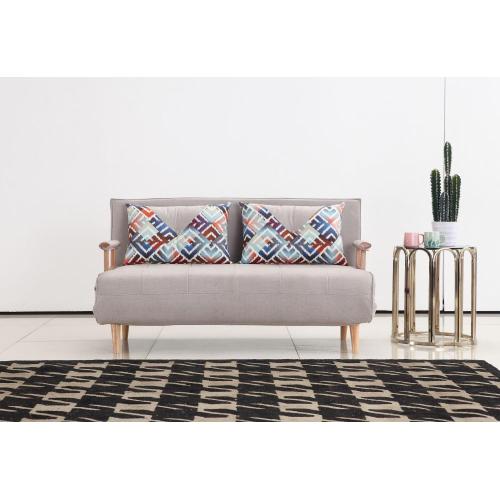 Canapé-lit multifonctionnel en tissu de conception moderne