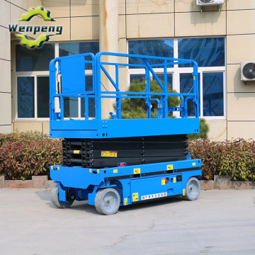 Self-propelled Wheel Electric Scissor Lifts Work Platforms