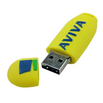 USB 2.0 promotional silicon USB flash drive