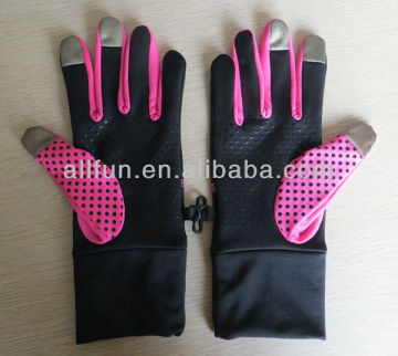 Power-point touch glove liner