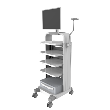 Strumento carrello endoscopia CART-1.4m-T900-14-01