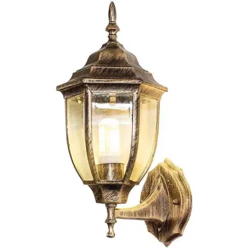 European Style Retro LED Creative Outdoor Waterproof Wall Lamp for Garden and Courtyard