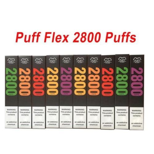 Puff Flex Disposable Vape 1500mAh Battery 2800Puffs