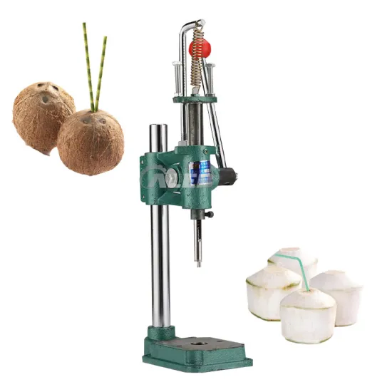 Commercial Coconut Opener Machines and Handling Tools for Efficient Coconut Skinning