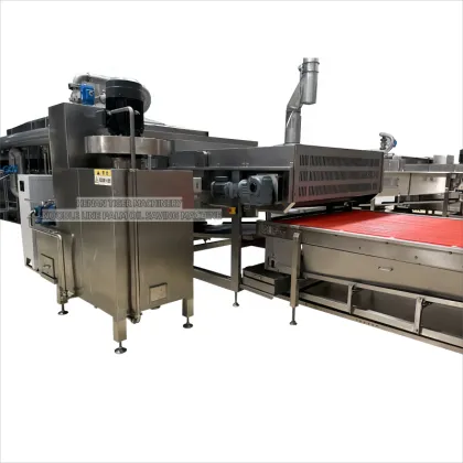 Korean Instant Noodle Making Machine: Save Palm Oil, Automatic Fried Noodles