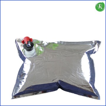High quality BPA free baby water wine Aluminum foil spout pouch/Spout Pouch with cardboard box package