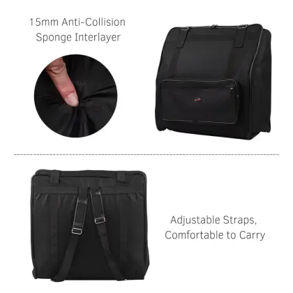Accordion Gig Bag Piano Accordion Case Keyboard Instrument Accessories Gig Bags For 120 Bass Piano Accordion