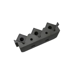 Stationary knife of single-shaft shredder