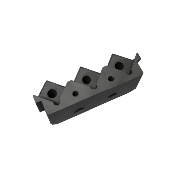 Stationary knife of single-shaft shredder