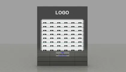 Custom Optical Shop Cabinet Sunglasses Display Showcases