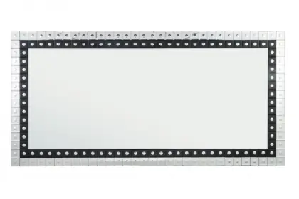 Rectangular clear mirror black mirror floor mirror