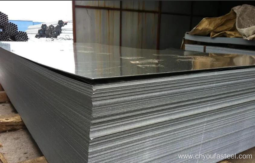 Prime Zinc Coated Steel Sheet