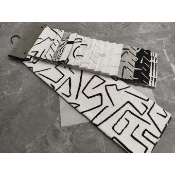 پارچه بوکله 100% پلی استر با وزن سفارشی لوکس