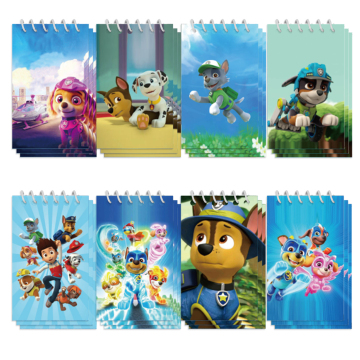 New 24pcs Dog Cartoon Furry Plush Agenda: Cute Secret Diary and Journal Notebooks for Girls - Ideal Gift Ideas