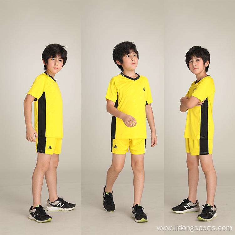 Wholesale Soccer Uniforms Set Team Club Soccer Wear