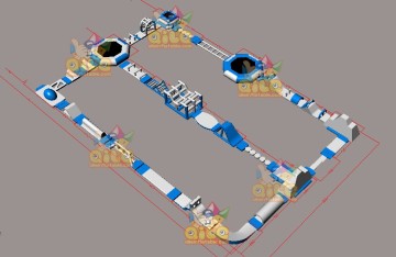 2017 Hot selling adult inflatable floats for water games from QILE