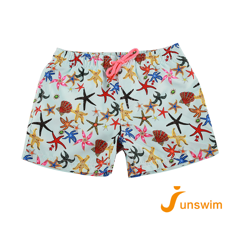 Cute Summer Swim Kids' Beach Board Shorts