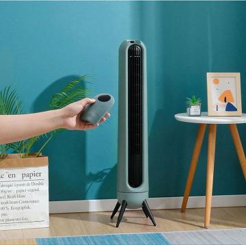 Energy-Saving Modern Indoor Mini Tower Fan with Remote Control