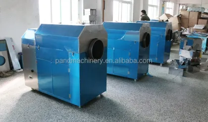 White Sesame and Sunflower Seeds Roasting Machine