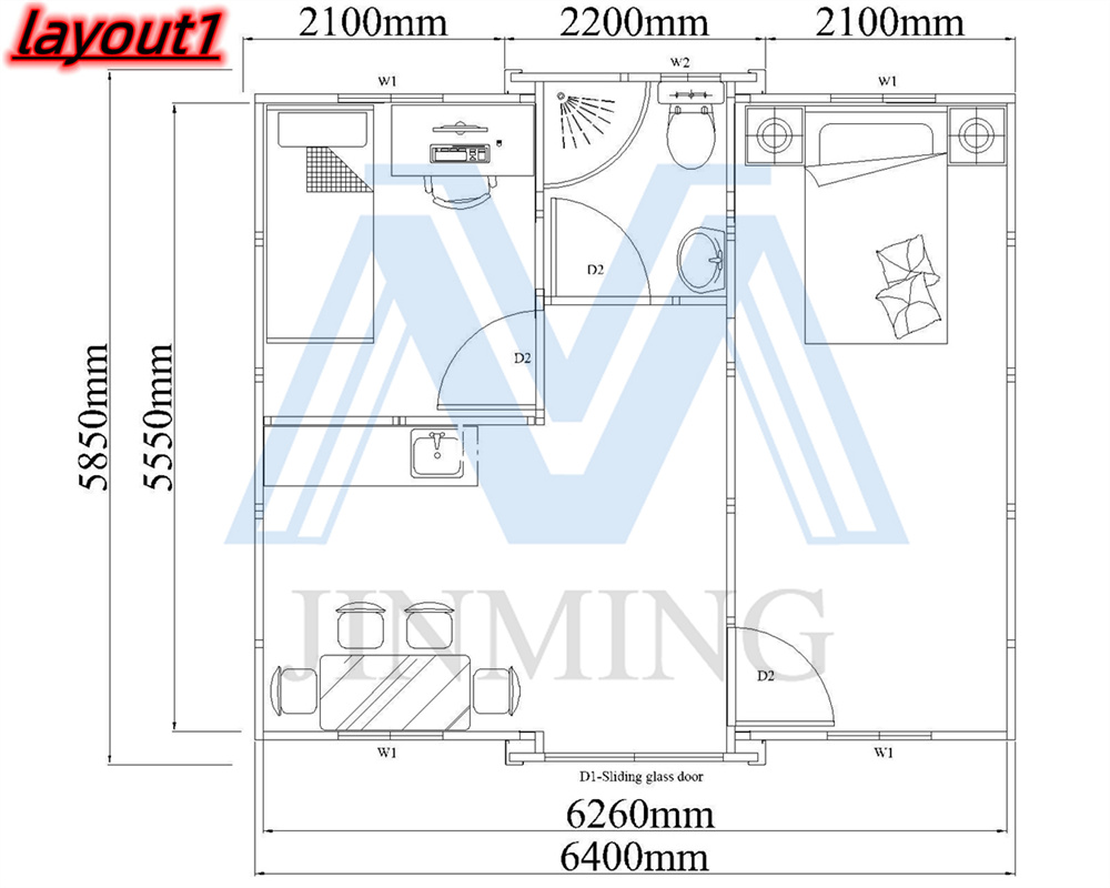 expandable container house