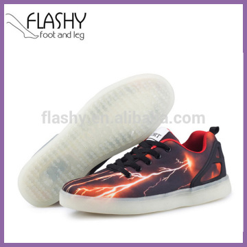 Wholesale Luminous LED Shoes For Adults New Simulation Sole Glowing Shoes