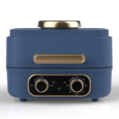 6L 220 Voltage Power Air Fryer Griddle Without Oil Ninja Foodi 5-in-1 Indoor Grill with Air Fry PowerXL Grill Air Fryer Combo