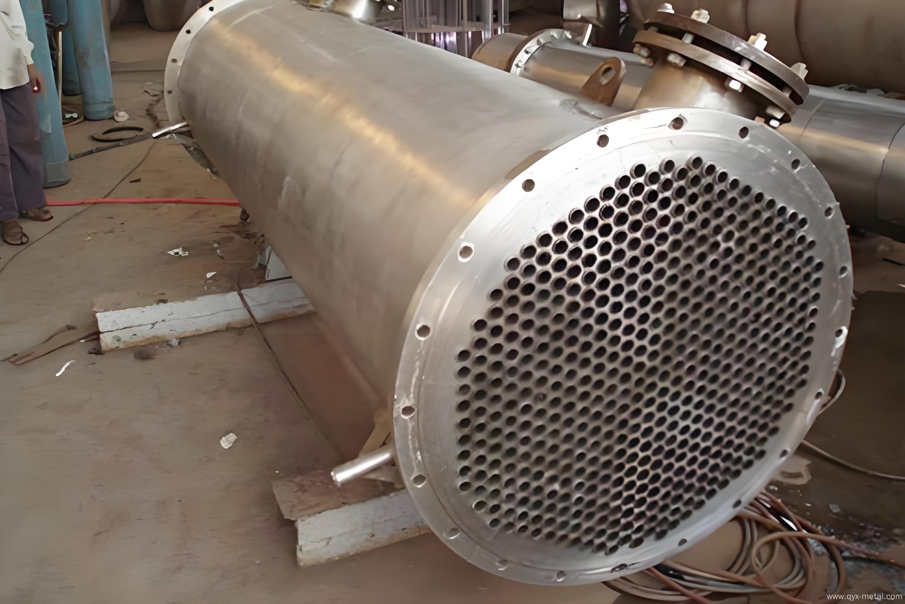 High Efficiency Titanium Tube Heat Exchanger On Sale