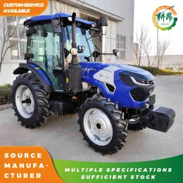 Yuchai Engine MA804 80HP 4WD Wheel Tractor for Farm Use