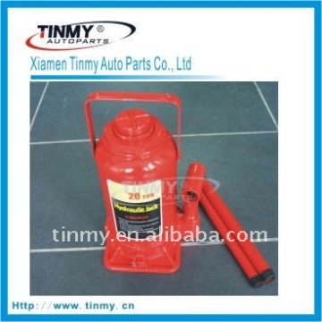 Red Hydraulic bottle jack