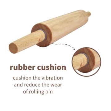 4 Pack of Wooden Roller Rolling Pin