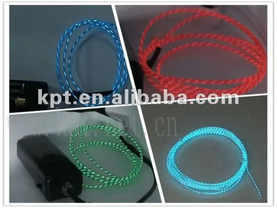 high bright neon usb cable rawmaterial chasing light