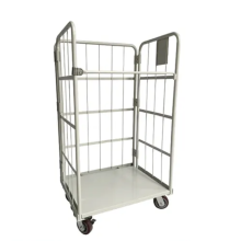 Galvanized Metal Logistic Roll Trolley