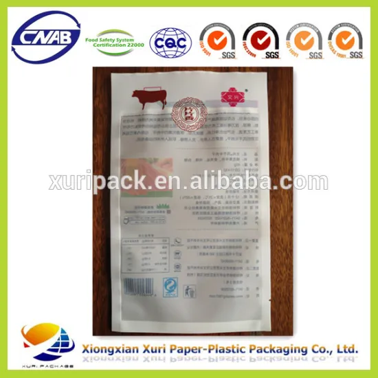 custom printed beef jerky vacuum plastic bags
