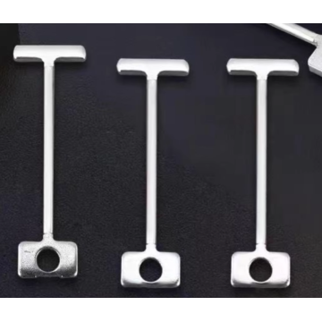 Ceramic tile leveler with matching steel needles