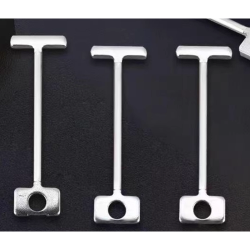 Ceramic tile leveler with matching steel needles