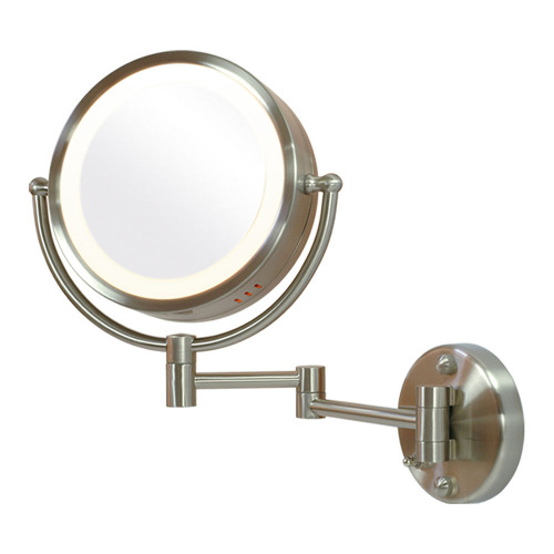 Fogless double vanity mirror