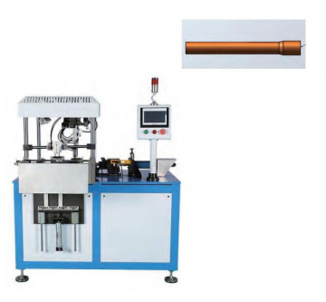 Máquina automática de alargamento de extremidade de tubo capilar de cobre